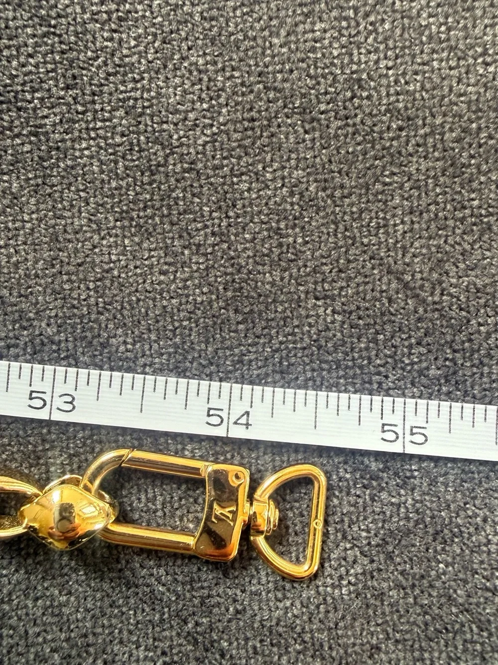 Louis Vuitton polished louis